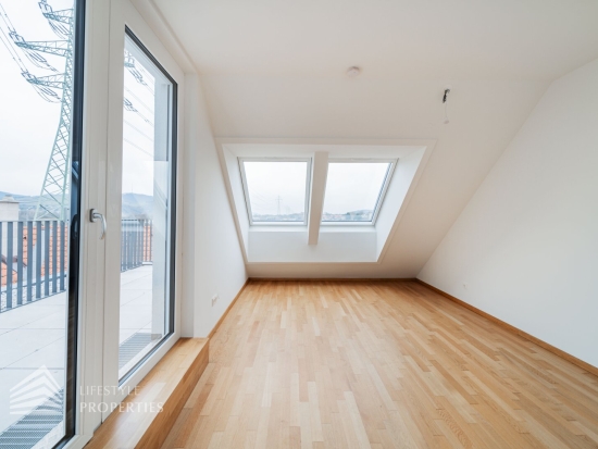 Moderne 3-Zimmer Wohnung mit Dachterrasse, Nähe Floridsdorfer Aupark