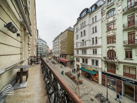 Möblierte 4-Zimmer Wohnung mit Balkon, Nähe Schwedenplatz