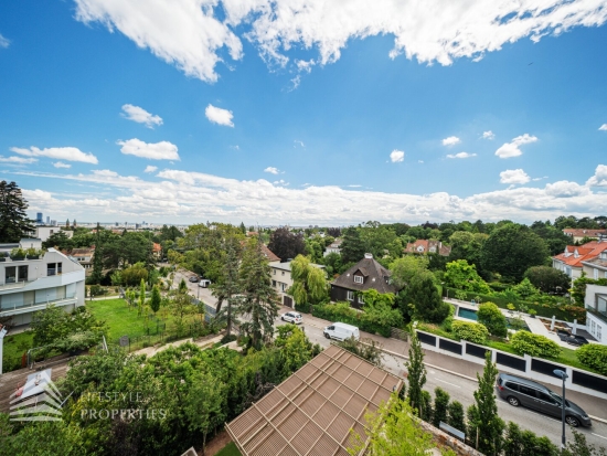 Luxus Pur! 5-Zimmer Penthouse mit Stadtblick in Döbling