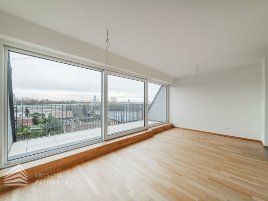 Moderne 2-Zimmer Dachgeschosswohnung mit Terrasse, Nähe Floridsdorfer Aupark