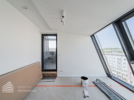 Erstbezug! Exklusive 3-Zimmer Maisonette Wohnung mit Dachterrasse, Nähe Donaukanal