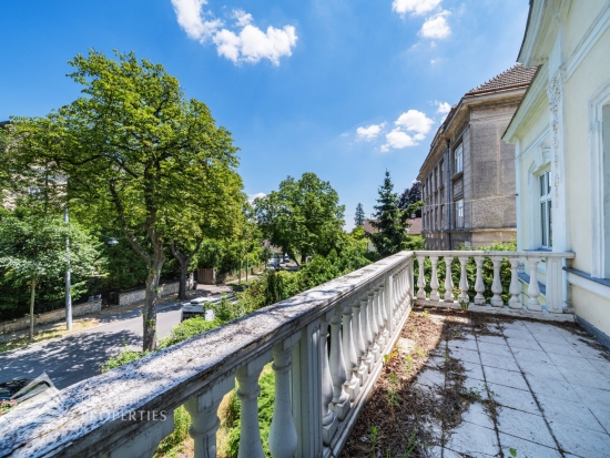 Historische Villa mit Studie für Ausbauprojekt in Grinzinger Bestlage