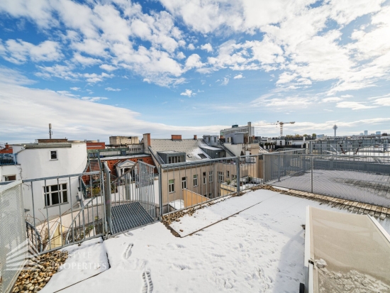 Lichtdurchflutete Maisonette-Wohnung mit Dachterrasse, Nähe Arenbergpark