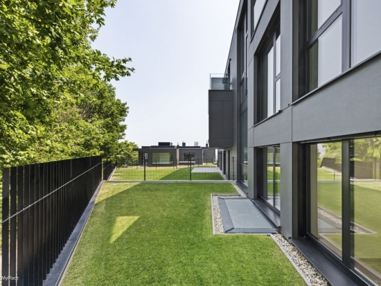 Erstbezug! Charmante Gartenwohnung mit Blick über Wien