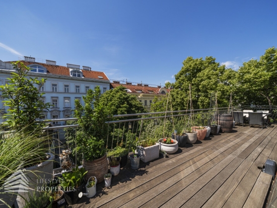 Einzigartiges Penthouse mit großer Terrasse und 2 Garagenplätzen!