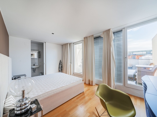 Lichtdurchflutete Maisonette-Wohnung mit Dachterrasse, Nähe Arenbergpark