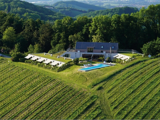 Luxuriöser Zweitwohnsitz in der Südsteiermark - 2 Zimmer Residenz mit Infinty Pool