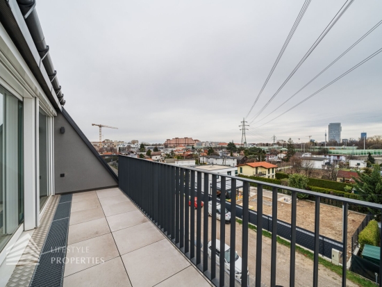 Moderne 2-Zimmer Dachgeschosswohnung mit Terrasse, Nähe Floridsdorfer Aupark