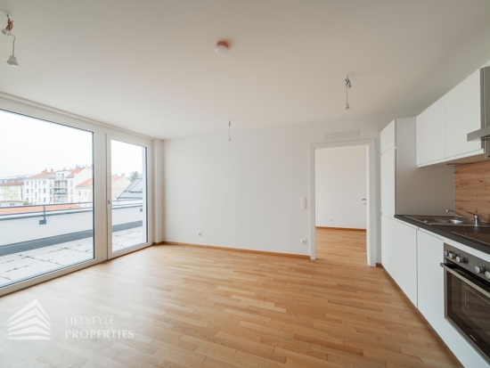 Moderne 2-Zimmer Wohnung mit Terrasse, Nähe Floridsdorfer Aupark