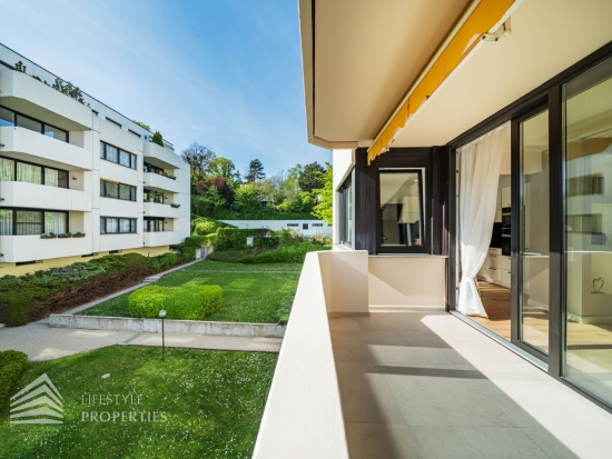 Erstbezug! Luxuriöse 4-Zimmer Traumwohnung mit Loggia und Poolzugang, Nähe Pötzleinsdorfer Schlosspark