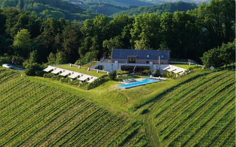 Luxuriöser Zweitwohnsitz in der Südsteiermark - 3 Zimmer Residenz mit Infinty Pool