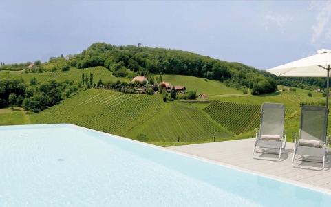 Luxuriöser Zweitwohnsitz in der Südsteiermark - 2 Zimmer Residenz mit Infinty Pool