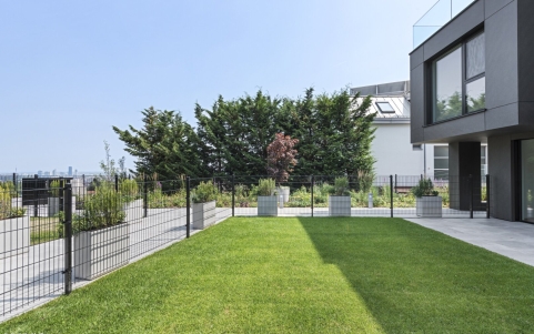 Erstbezug! Charmante 2-Zimmer Wohnung mit Garten und Blick über Wien